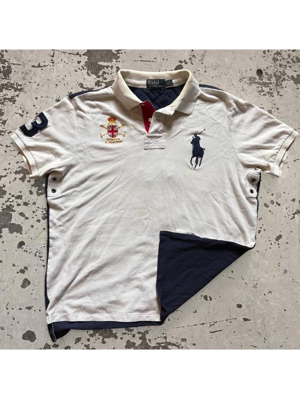 Mens Vintage Mercer Polo Club Ralph Lauren Tee